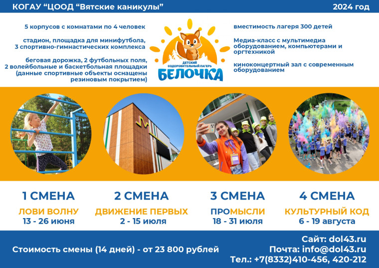 "Вятские каникулы" 2024.